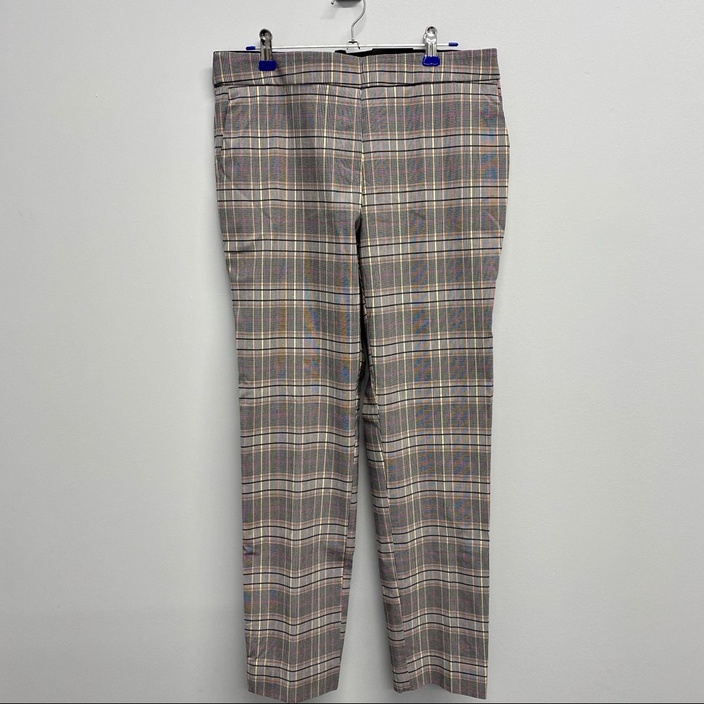 NWT | STRETCHY CHECKERED OFFICE PANTS